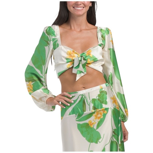 Secret Mission Dresses & Skirts - Secret Mission Natalie Silk Top AND Skirt - 100% Silk WHOLE OUTFIT Size Large